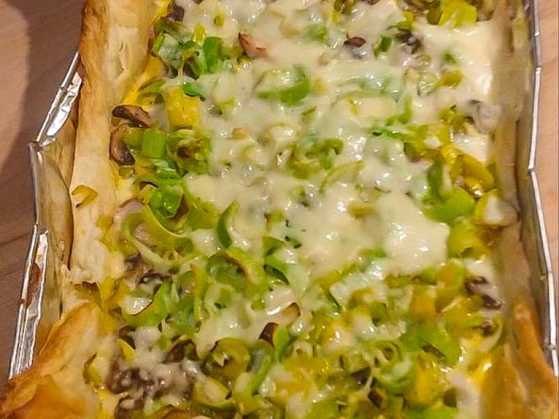 Quiche kryzysowa na bogato