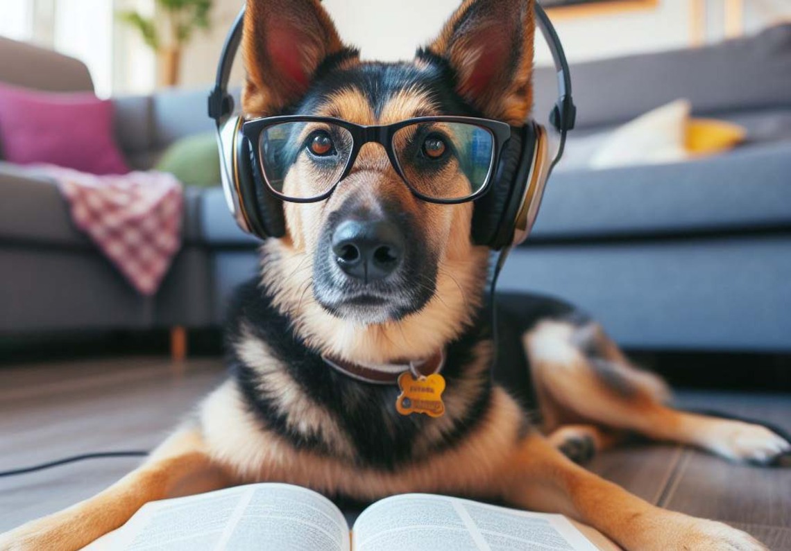 Dog command training