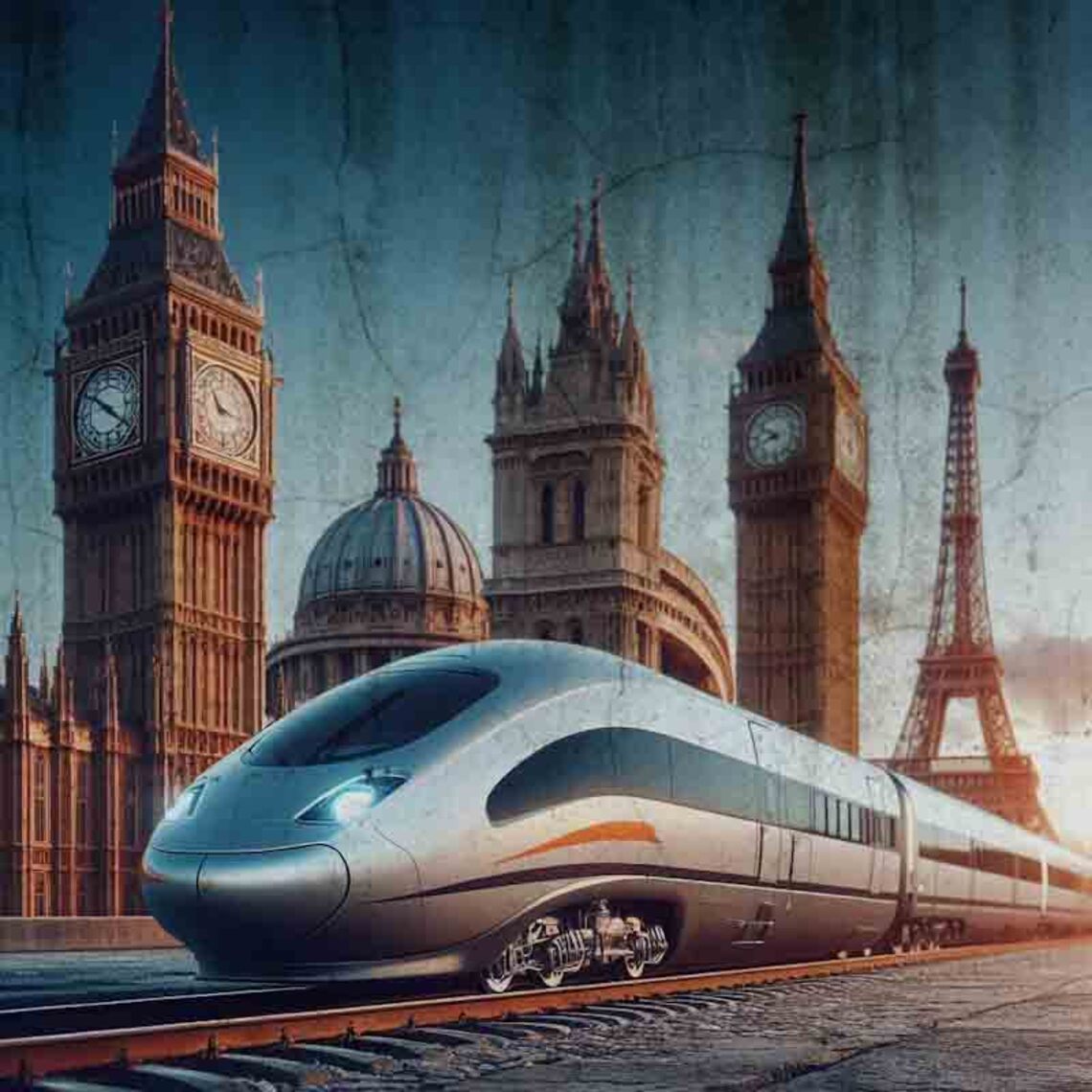 Around Europe by train