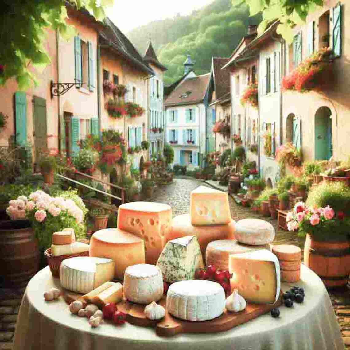 Fromages français et gérondif