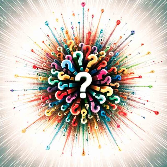 Question marks