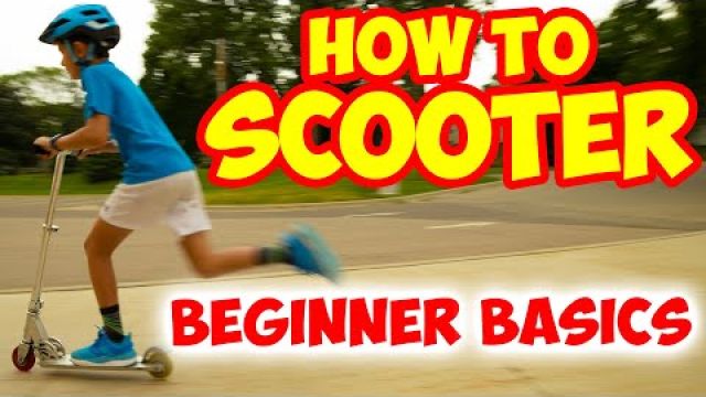 How to RIDE a SCOOTER!! - (Easy Guide for Beginners)