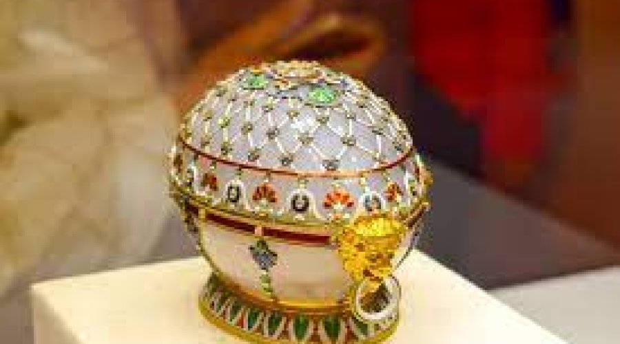 Logo dla Faberge egg in Baden-Baden museum<br />