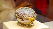 Faberge egg in Baden-Baden museum